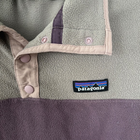 Patagonia Women Micro D Snap T Fleece Pullover Size XS - Picture 6 of 9